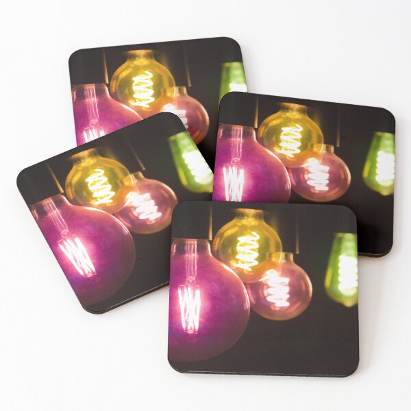 Aperçu de l'œuvre Ampoule de couleur - Lampe multicolor créée et vendue par Stéphane Thirion.