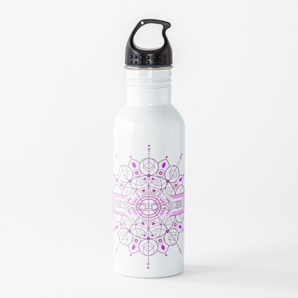 Karmic Light Code - Mother Nature's Call (Purple / Pink Recolor) Water Bottle