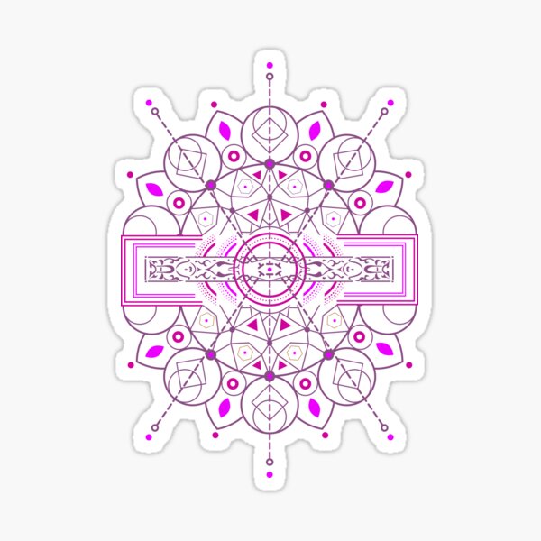 Karmic Light Code - Mother Nature's Call (Purple / Pink Recolor) Sticker