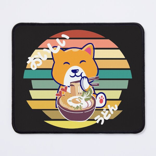 Item preview, Kawaii shiba inu corgi Japanease Ramen Art designed and sold by DifferentDSG.