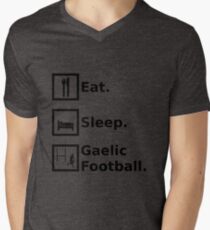 Eat, Sleep, Gaelic Football 2 Men's V-Neck T-Shirt