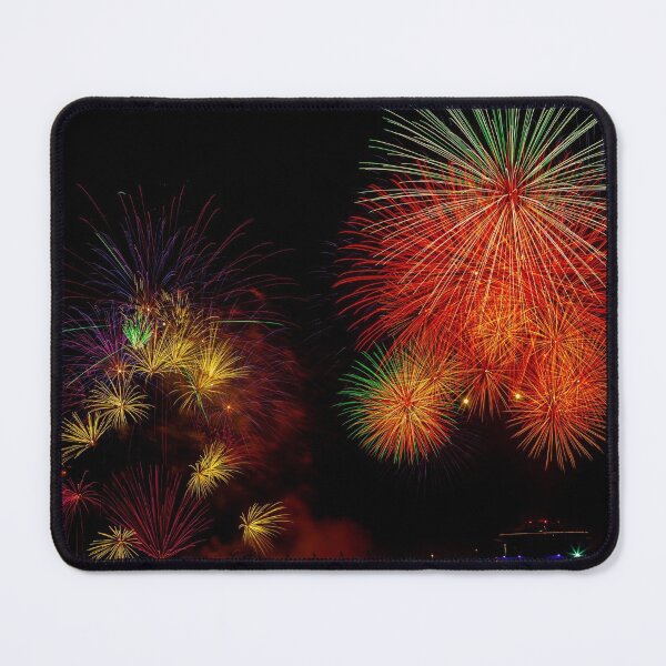Item preview, Colourful Firework Against A Dark Arabian Sky designed and sold by Mano Chandra Dhas.