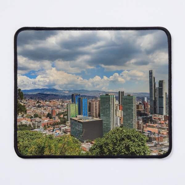 Item preview, Bogota, Colombia - High Angle View Of The Capital CIty on the Andes designed and sold by Mano Chandra Dhas.