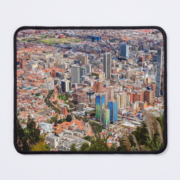 Item preview, Bogota, Colombia - View Of Downtown Area From Monserrate designed and sold by Mano Chandra Dhas.