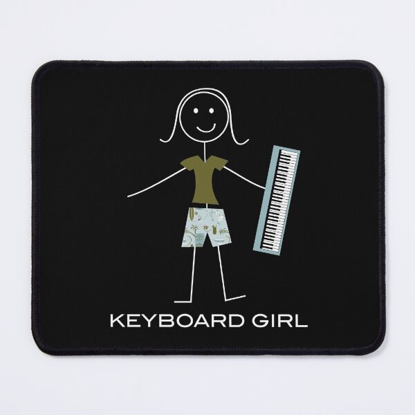Item preview, Funny Womens Keyboard Girl designed and sold by whyitsme.