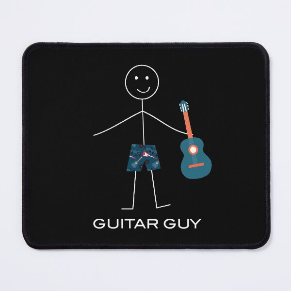 Item preview, Funny Mens Guitar Guy designed and sold by whyitsme.