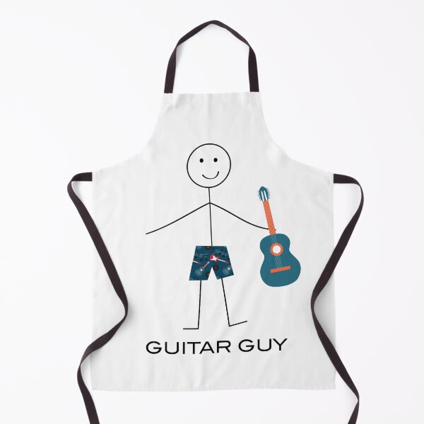 Item preview, Funny Mens Guitar Guy designed and sold by whyitsme.