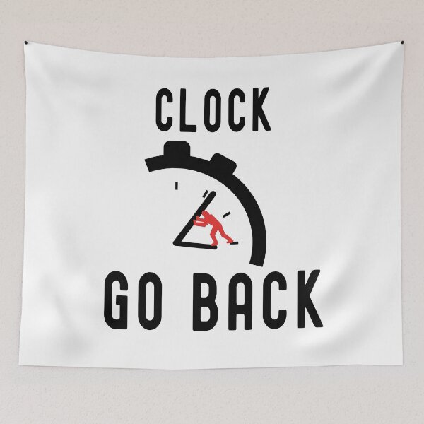 Item preview, Clock go back  designed and sold by FunnySerious.