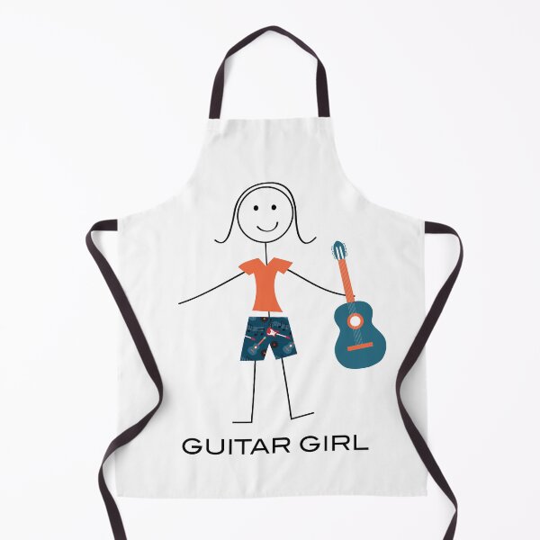 Item preview, Funny Womens Guitar Girl designed and sold by whyitsme.