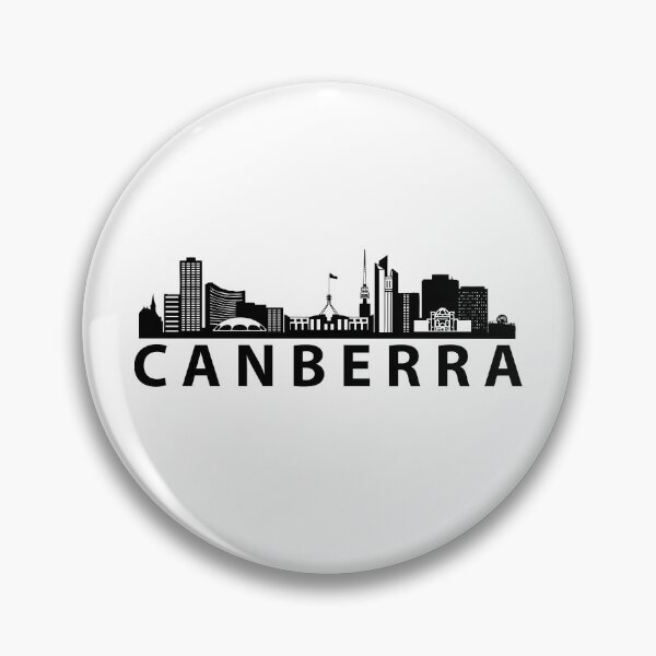 Item preview, Canberra City Skyline designed and sold by Elenia Design.