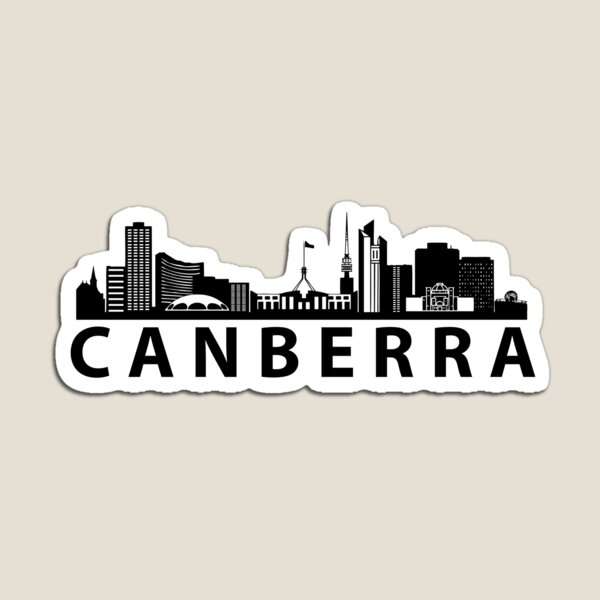 Item preview, Canberra City Skyline designed and sold by Elenia Design.