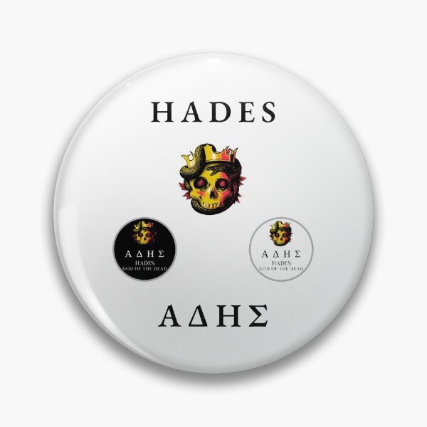 Item preview, Hades Sticker Pack Greek Mythology God of the Dead Skull Crown Snake designed and sold by OnyxMoonDesigns.