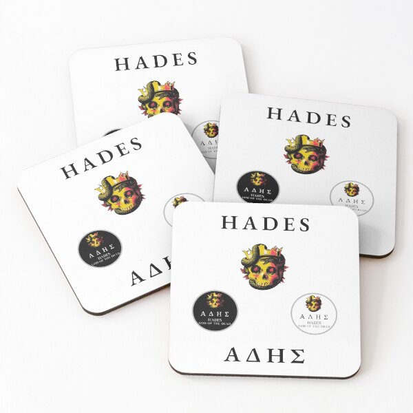 Item preview, Hades Sticker Pack Greek Mythology God of the Dead Skull Crown Snake designed and sold by OnyxMoonDesigns.