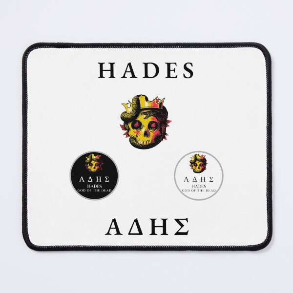 Item preview, Hades Sticker Pack Greek Mythology God of the Dead Skull Crown Snake designed and sold by OnyxMoonDesigns.