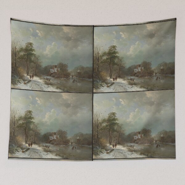 Item preview, Winter Landscape, Holland by Barend Cornelis Koekkoek designed and sold by Amanda1775.