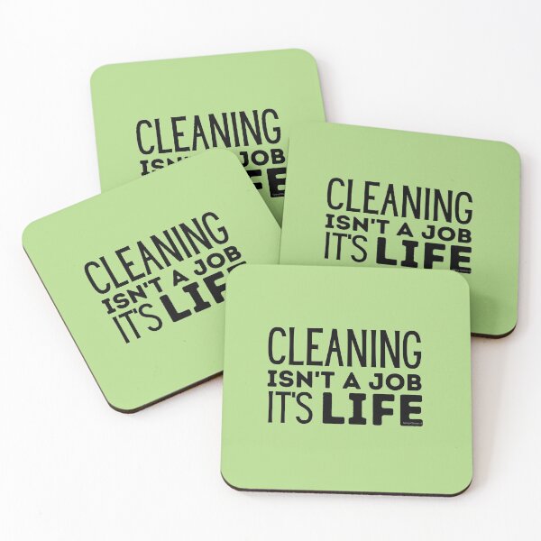 Item preview, Cleaning Isn't a Job It's Life Novelty Houskeeper Janitor designed and sold by SavvyCleaner.