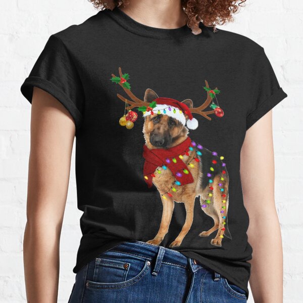 german shepherd xmas jumper