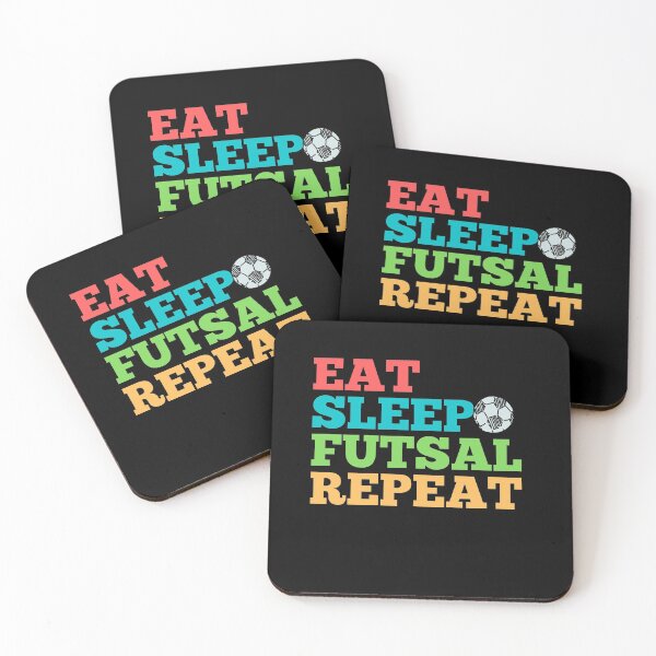 Item preview, Eat Sleep Futsal Repeat designed and sold by Peter Stawicki.