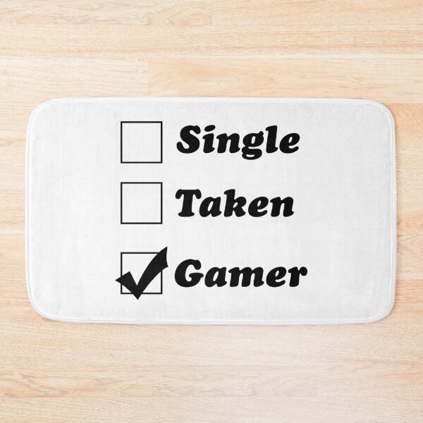 Item preview, Single Taken Gamer in Black designed and sold by mermaidpaints.