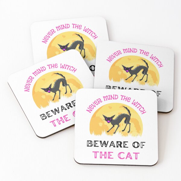 Item preview, Never Mind The Witch Beware Of The Cat   designed and sold by WoodburyLake.