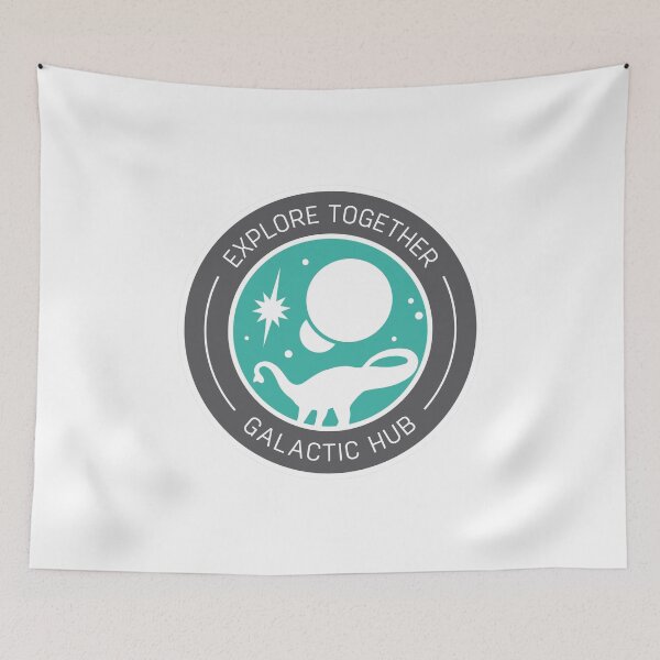 Item preview, Classic Galactic Hub Emblem designed and sold by NMSGalacticHub.