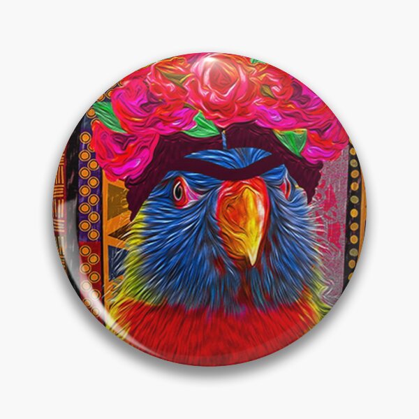 Item preview, Frida the Lorikeet designed and sold by Ladyparrot.