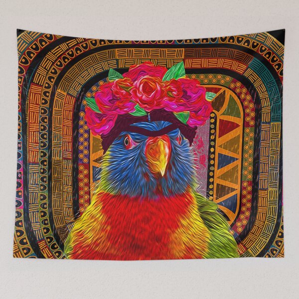 Item preview, Frida the Lorikeet designed and sold by Ladyparrot.