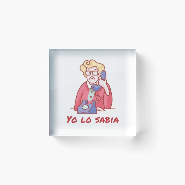 Item preview, Yo lo sabia Cuban Grandma - Grandma - Abuela - Cubana - Cubano - Cuban - Cuban Humor designed and sold by Ausome  Behavior.