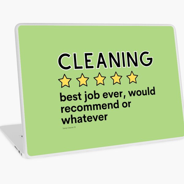Item preview, Cleaning Best Job Ever or Whatever Funny Housekeeping designed and sold by SavvyCleaner.