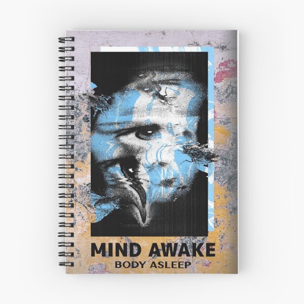 Item preview, Mind Awake, Body Asleep designed and sold by The Cultured  Noodle.