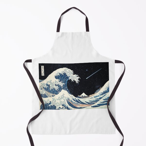 Item preview, The Great Wave off Kanagawa with Falling Star designed and sold by evibes.