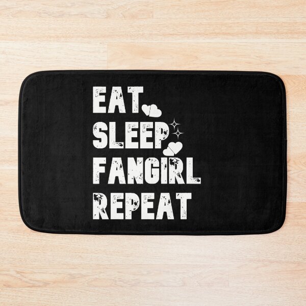 Item preview, Eat Sleep Fangirl Repeat  designed and sold by BtheLight.