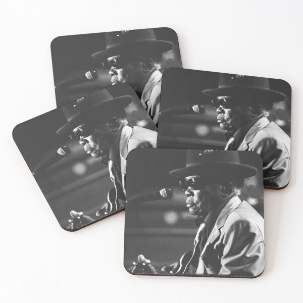 Item preview, John Lee Hooker BW Photograph designed and sold by ConcertImages.