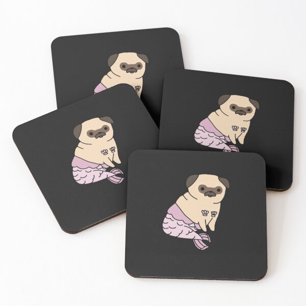 Item preview, Mer Pug designed and sold by JayAtwood.