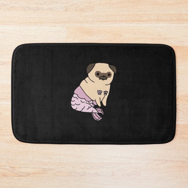 Item preview, Mer Pug designed and sold by JayAtwood.