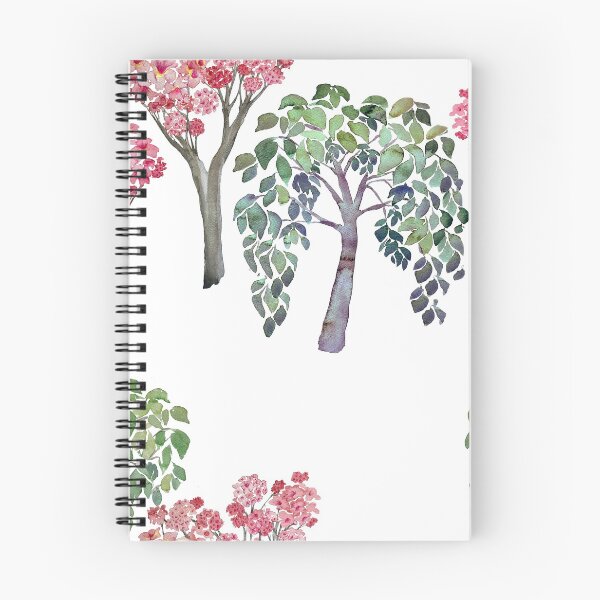 Item preview, watercolor tree print designed and sold by maicagonzalez.