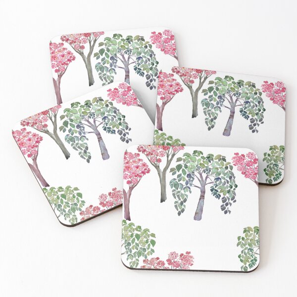 Item preview, watercolor tree print designed and sold by maicagonzalez.