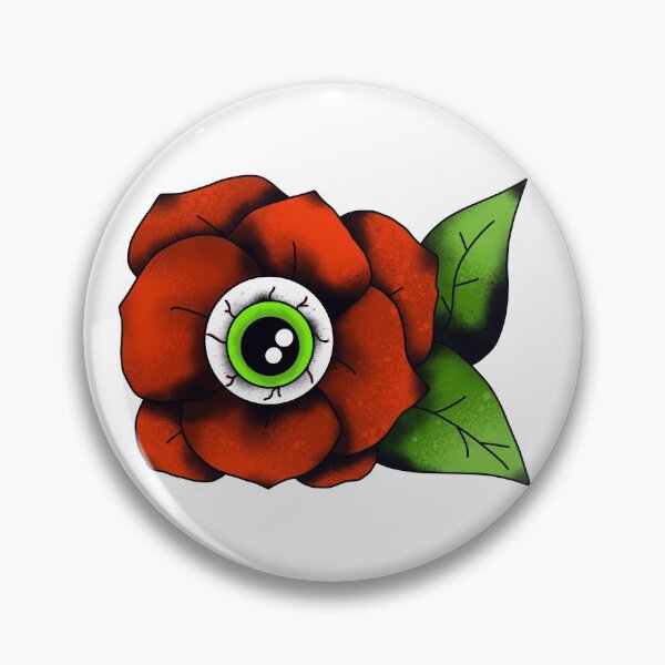 Item preview, Single Eyeball Red Rose designed and sold by missmann.