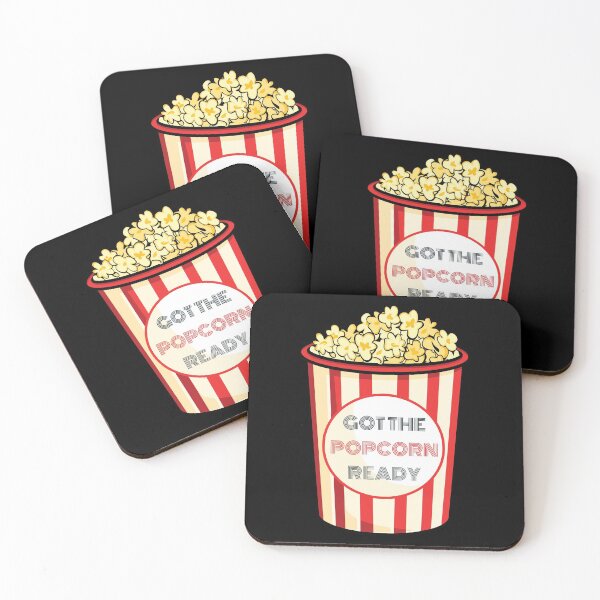 Item preview, Got The Popcorn Ready - Funny Popcorn shirt for Movie and sport fans  designed and sold by 5lav.