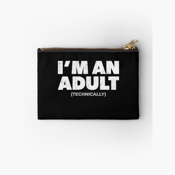 Item preview, I'm an Adult Technically Funny 18th Birthday Gift designed and sold by RoguePixel.