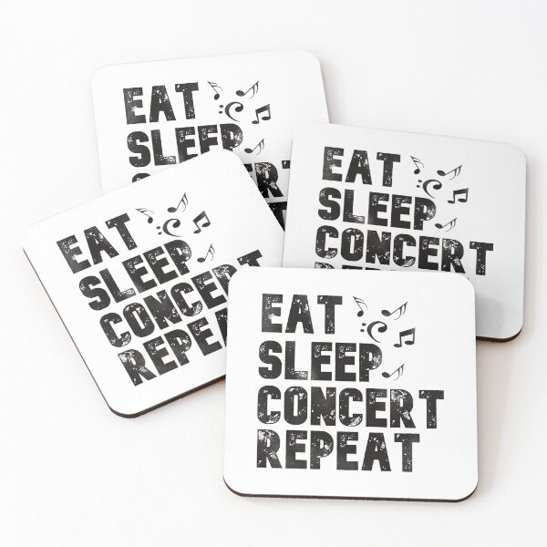 Item preview, Eat Sleep Concert Repeat designed and sold by BtheLight.