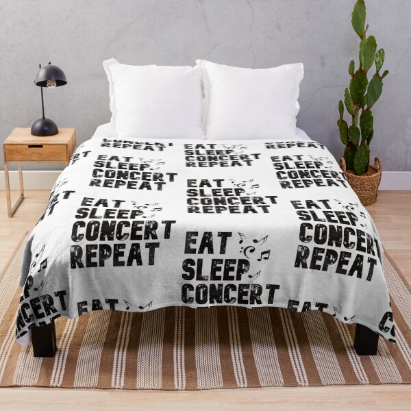 Item preview, Eat Sleep Concert Repeat designed and sold by BtheLight.
