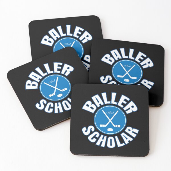 Item preview, Mercancía de Hockey Baller & Scholar designed and sold by scoutready.