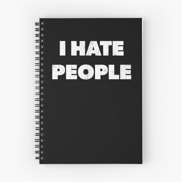 Item preview, I Hate People Antisocial Distressed designed and sold by RoguePixel.