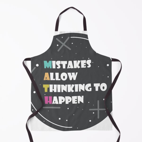 Item preview, Mistakes Allow Thinking to happen design art work designed and sold by PetitePensee.