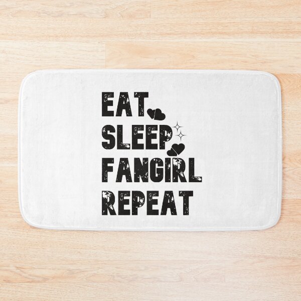 Item preview, Eat Sleep Fangirl Repeat  designed and sold by BtheLight.