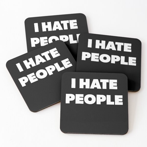 Item preview, I Hate People Antisocial Go Away designed and sold by RoguePixel.
