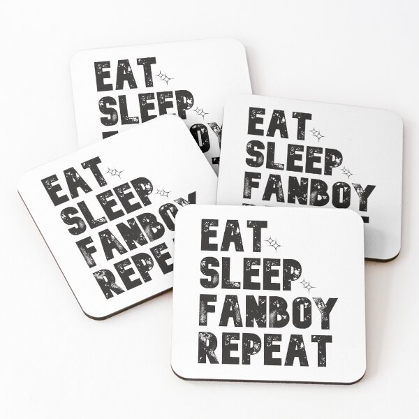 Item preview, Eat Sleep Fanboy Repeat  designed and sold by BtheLight.