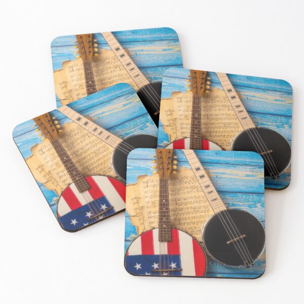 Item preview, American And Black Banjo With Sheet Music designed and sold by Garry Gay.