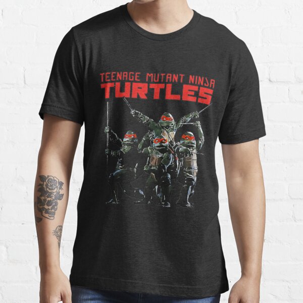 TMNT Upcycled TShirt Hoodie Teenage Mutant Ninja Turtles by